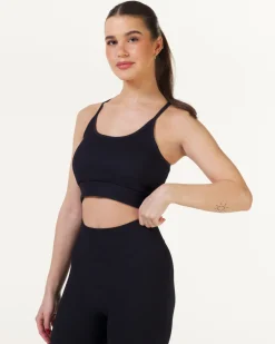 Perfect Rib Bra Blackout