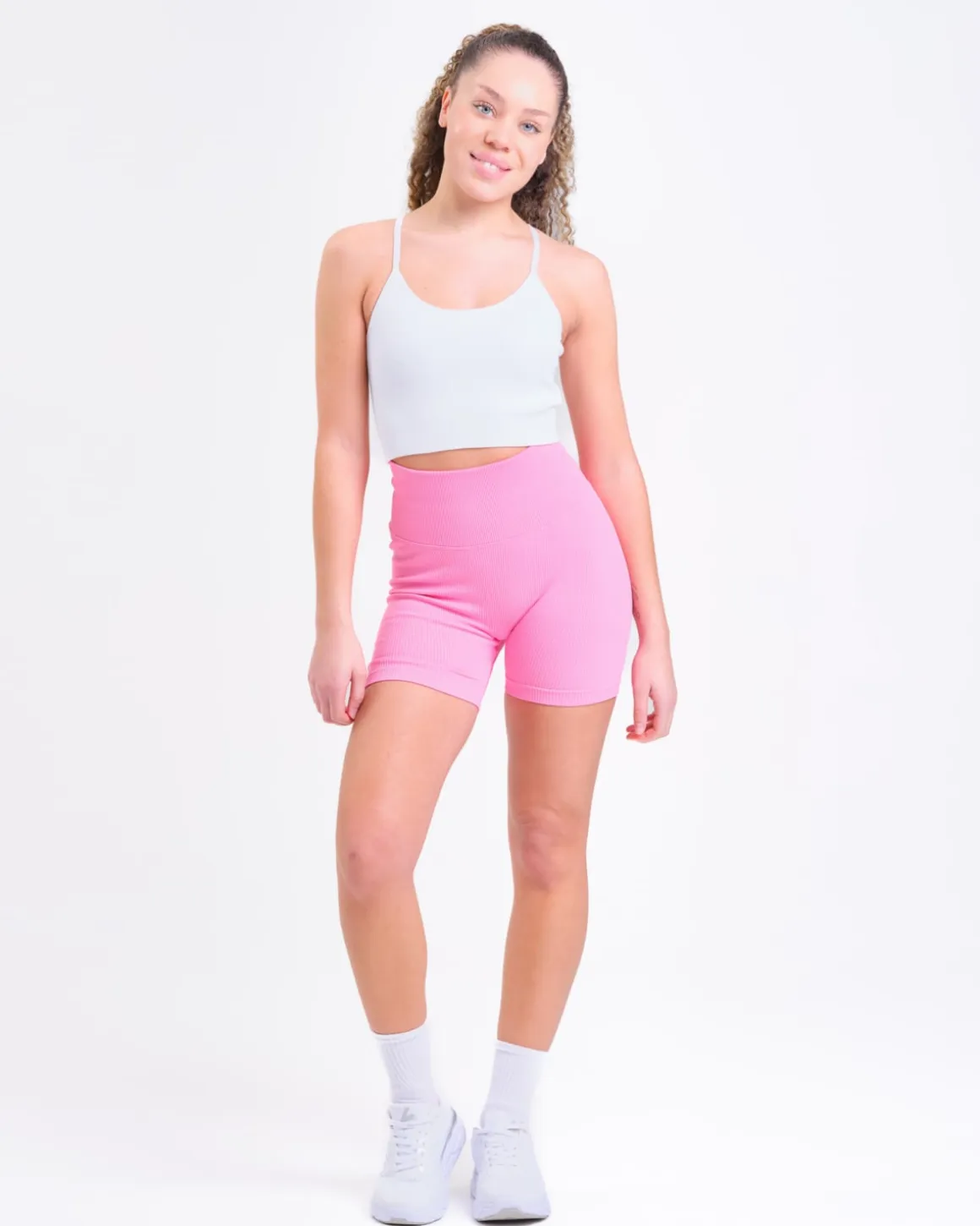 Perfect Rib Bra White
