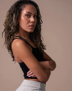 Perfect Rib Croptop Blackout