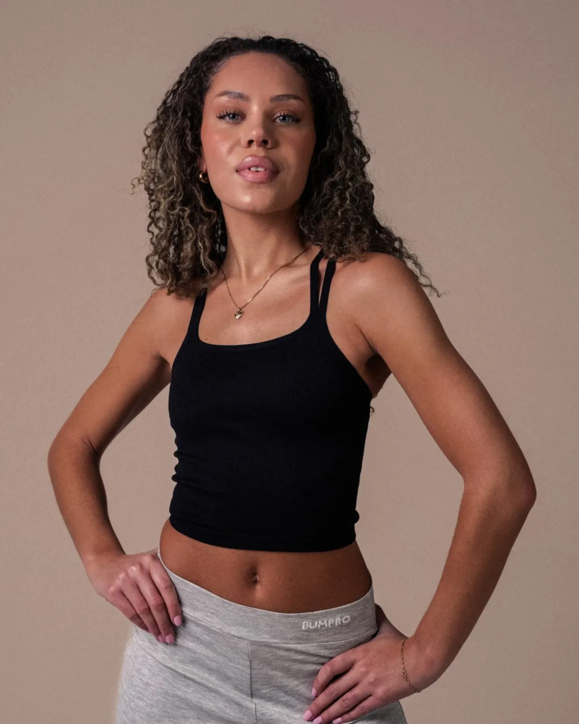 Perfect Rib Croptop Blackout