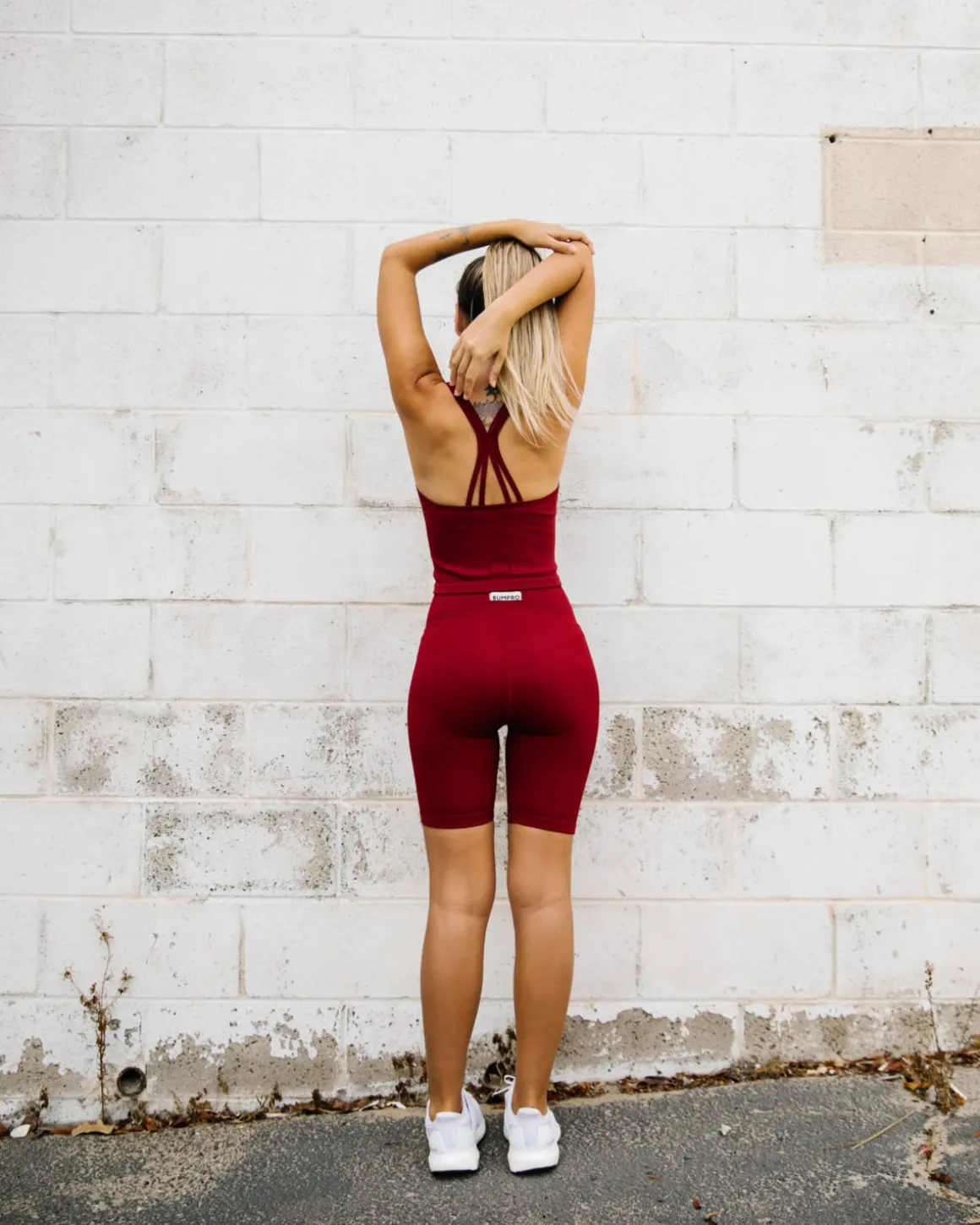 Perfect Rib Croptop Wine