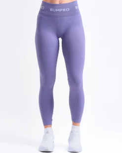 Perfect Rib Racer Tank White + Beam Logo Tights Lilac SETT