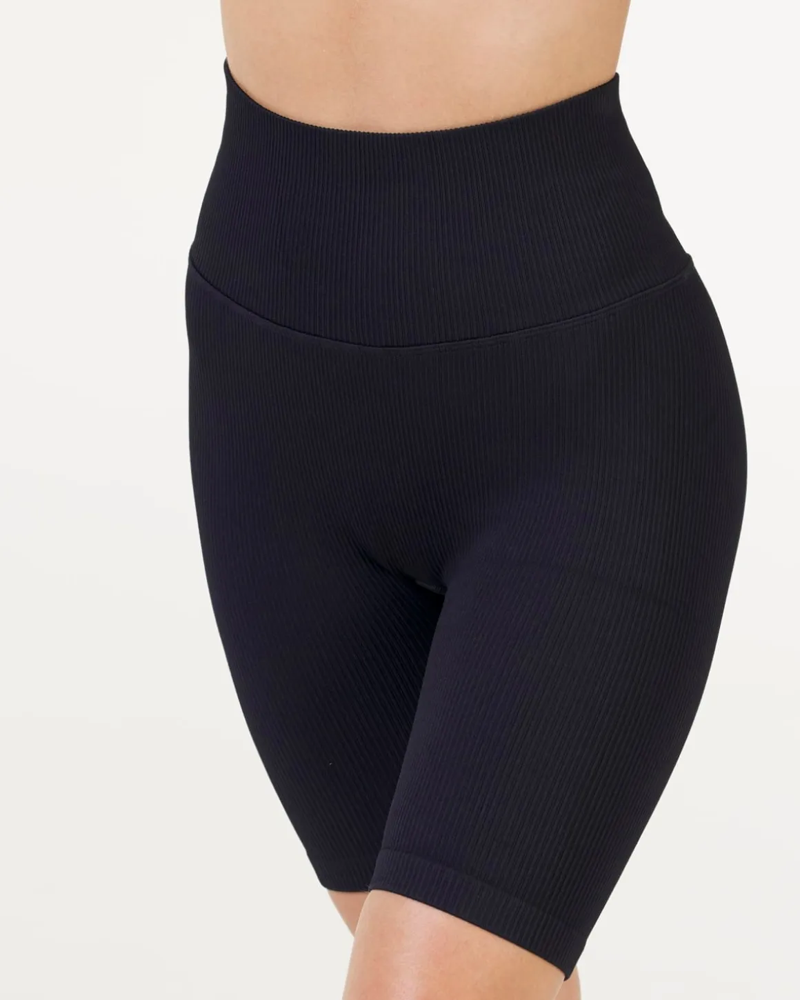 Perfect Rib Shorts 7″ Black Beauty