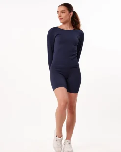 Perfect Rib Shorts 5″ Blue Navy