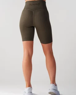 Perfect Rib Shorts 7″ Military Green