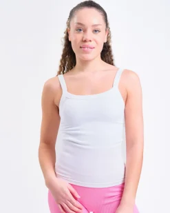 Perfect Rib Singlet White