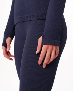 Perfect Rib Sweatshirt Blue Navy
