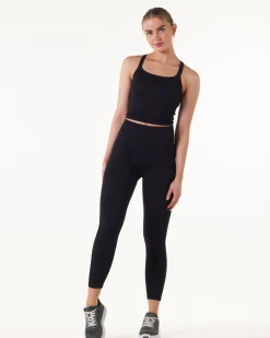 Perfect Rib Tights Black