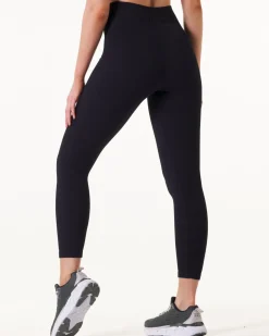 Perfect Rib Tights Black