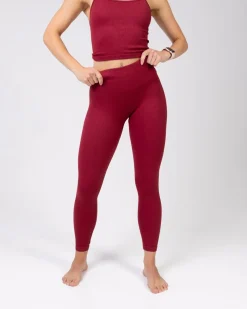 Perfect Rib Tights Red Tibetan 2-PACK