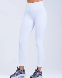Perfect Rib Tights White