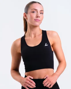 Phase Seamless Bra Black