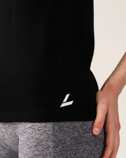 Phase Seamless Light Tee Black
