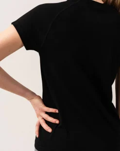 Phase Seamless Light Tee Black