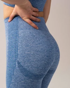 Phase Seamless Tights Black/Blue/Blue 3-PACK