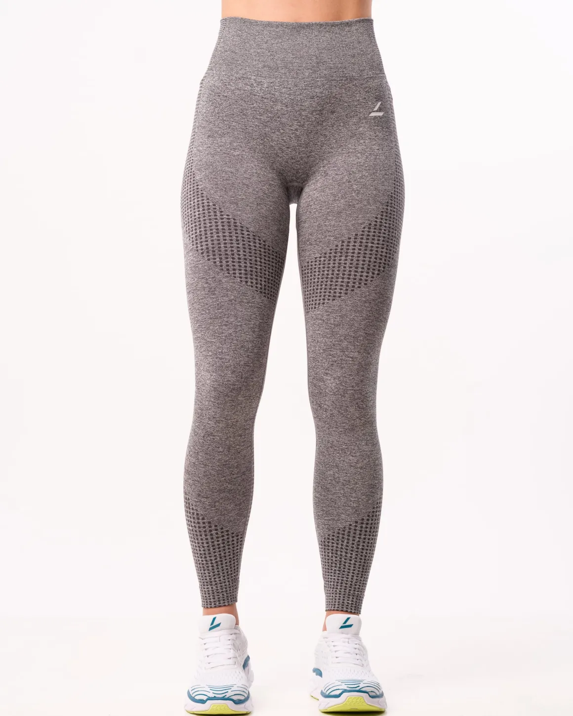 Phase Seamless Tights Grey Shark Marl