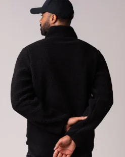 Pile Full Zip Jacket M Black