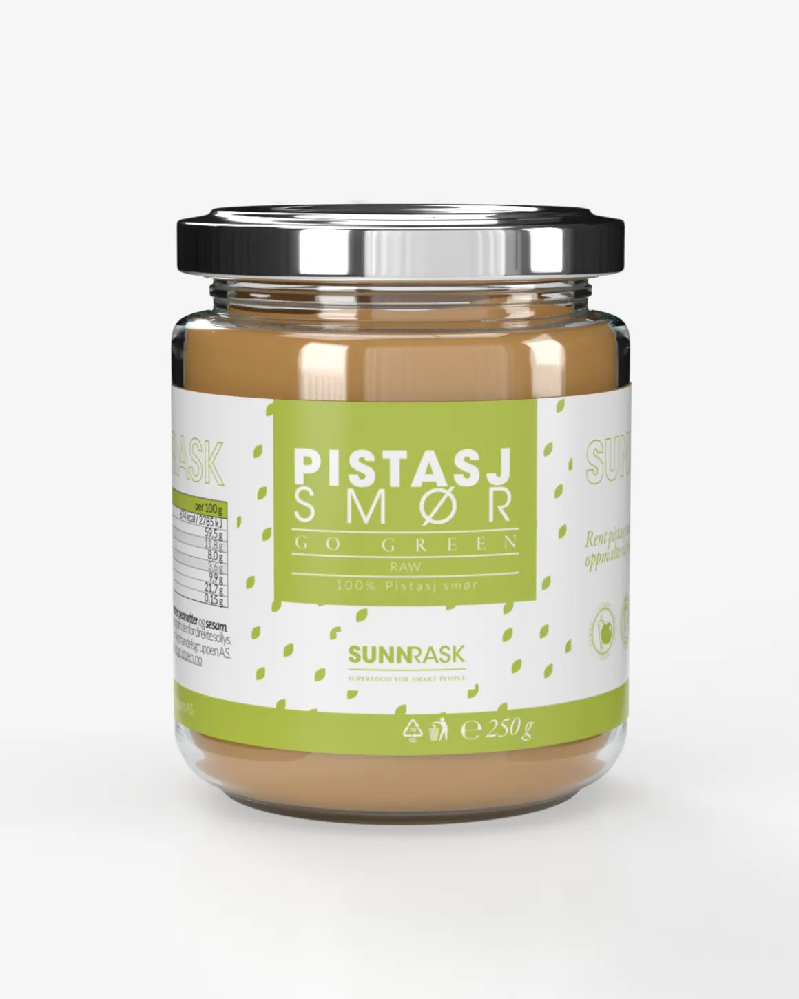 Pistasjsmør 3x250g