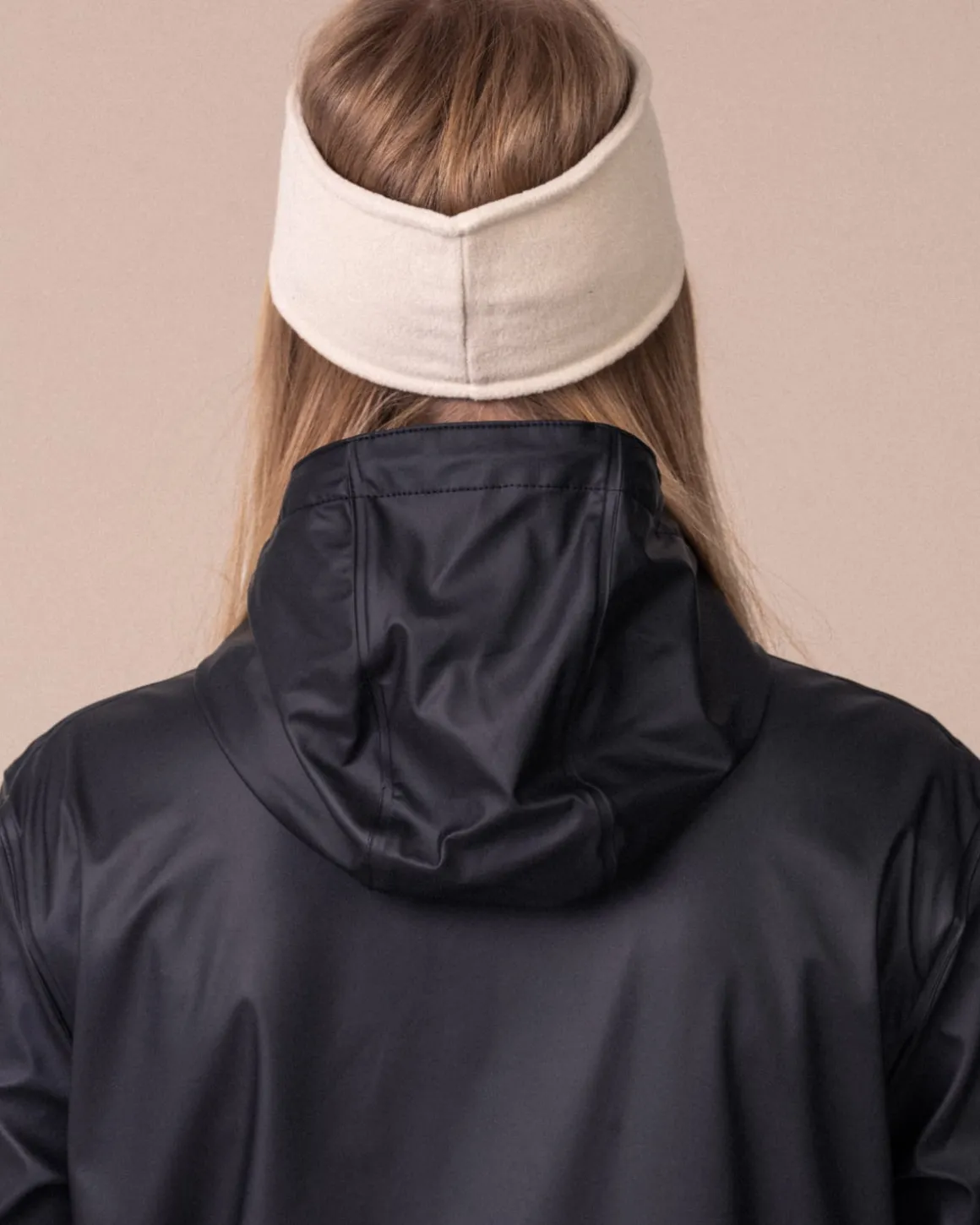 Pour Rain Coat Unisex Black