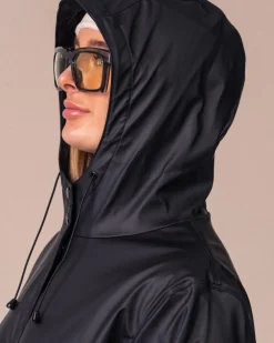 Pour Rain Coat Unisex Black
