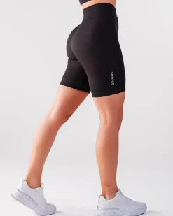 Power Up! Biker Shorts Black