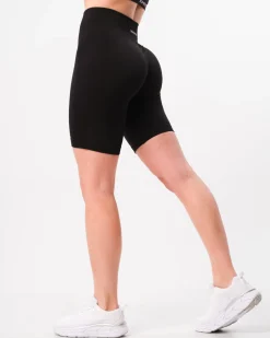Power Up! Biker Shorts Black Beauty