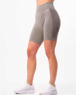 Power Up! Biker Shorts Mid Grey Marl