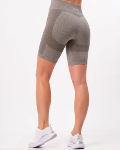 Power Up! Biker Shorts Mid Grey Marl