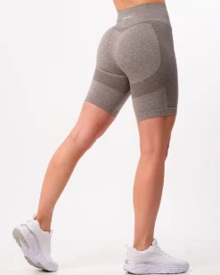 Power Up! Biker Shorts Mid Grey Marl