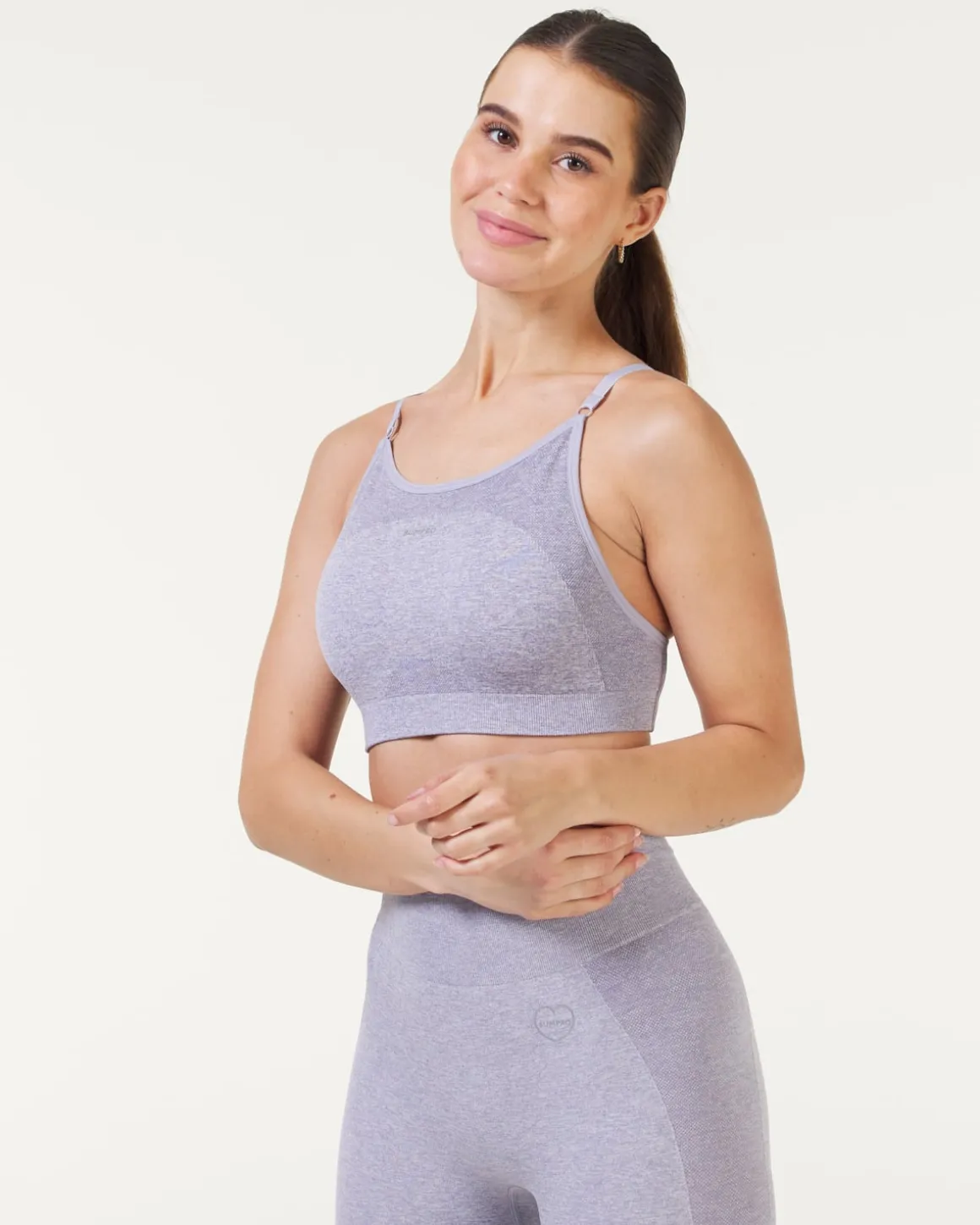 Power Up! Bra Grey Melange