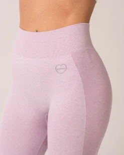 Power Up Bra White + Tights Purple SET