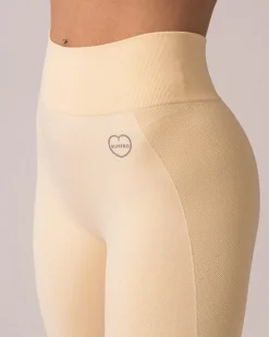 Power Up! Bra White + Tights Yellow SET