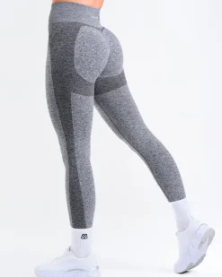 Power Up! Tights Black Marl