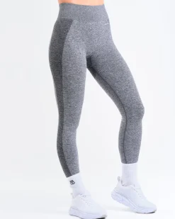 Power Up! Tights Black Marl