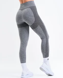 Power Up! Tights Black Marl