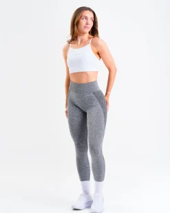 Power Up! Tights Black Marl
