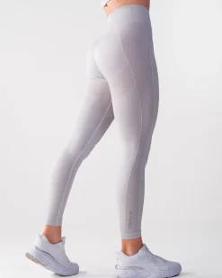 Power Up! Tights Light Grey Melange