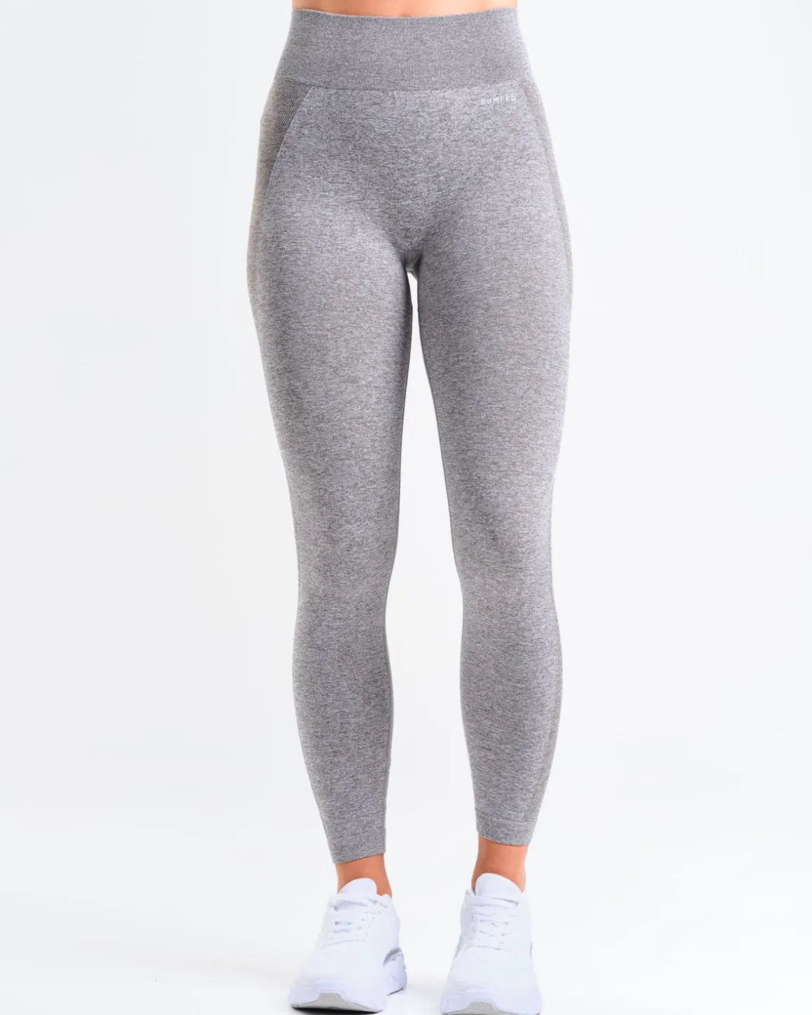 Power Up! Tights Mid Grey Marl