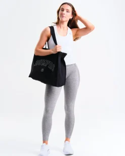 Power Up! Tights Mid Grey Marl