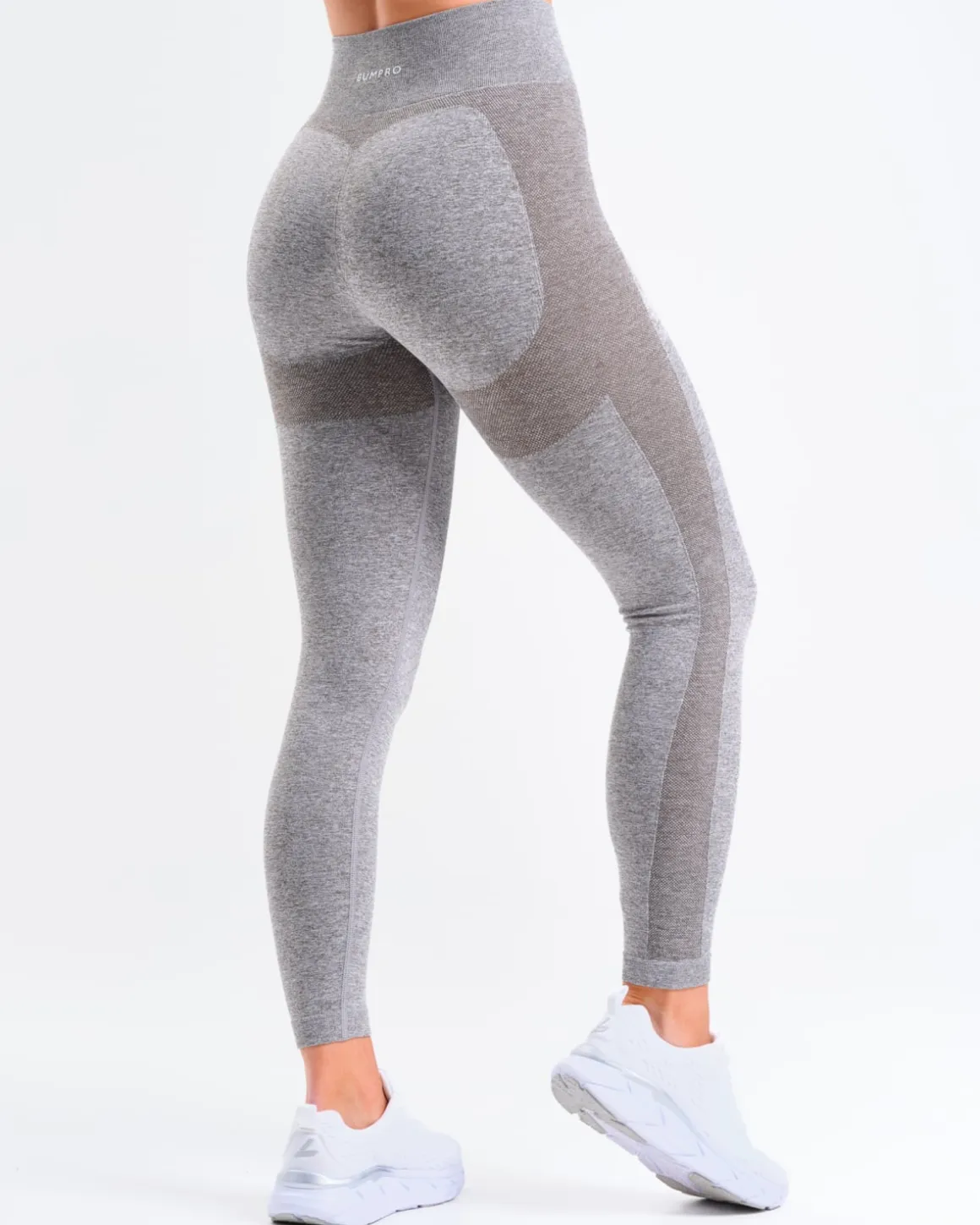 Power Up! Tights Mid Grey Marl