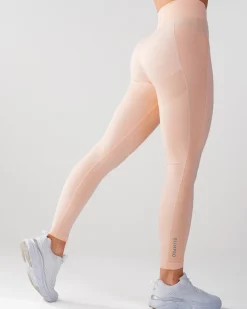 Power Up! Tights Peach Melange