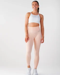 Power Up! Tights Peach Melange