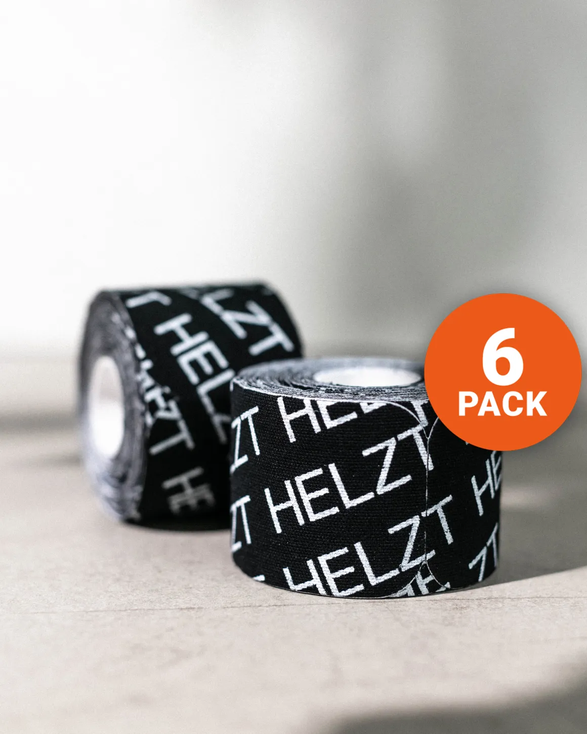 Pre Cut Tapes Black x6