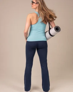 Primary Racerback Tank Blue Turquiose