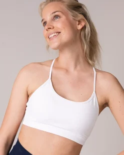 Primary Strappy Bra White