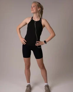 Primary Strap Tank Black