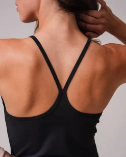 Primary Strap Tank Black