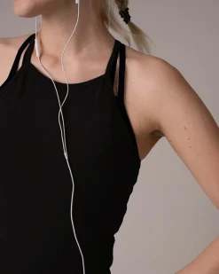 Primary Strap Tank Black