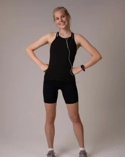 Primary Strap Tank Black