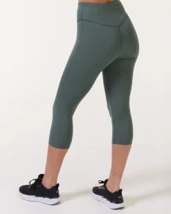 Primary Tights 3/4 Green Forest